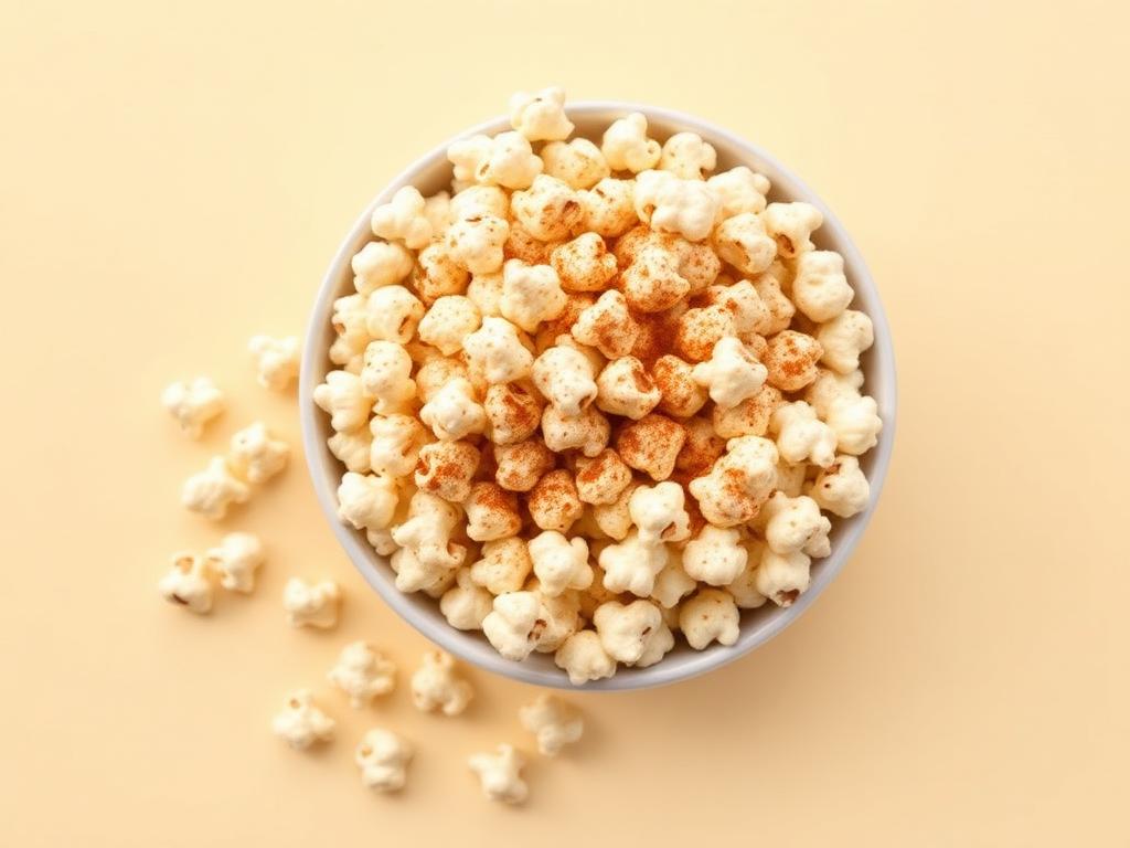 Cinema-style popcorn — finished and ready to eat