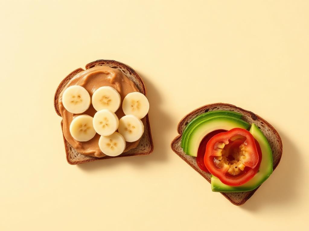 Build-your-own power toast — finished and ready to eat